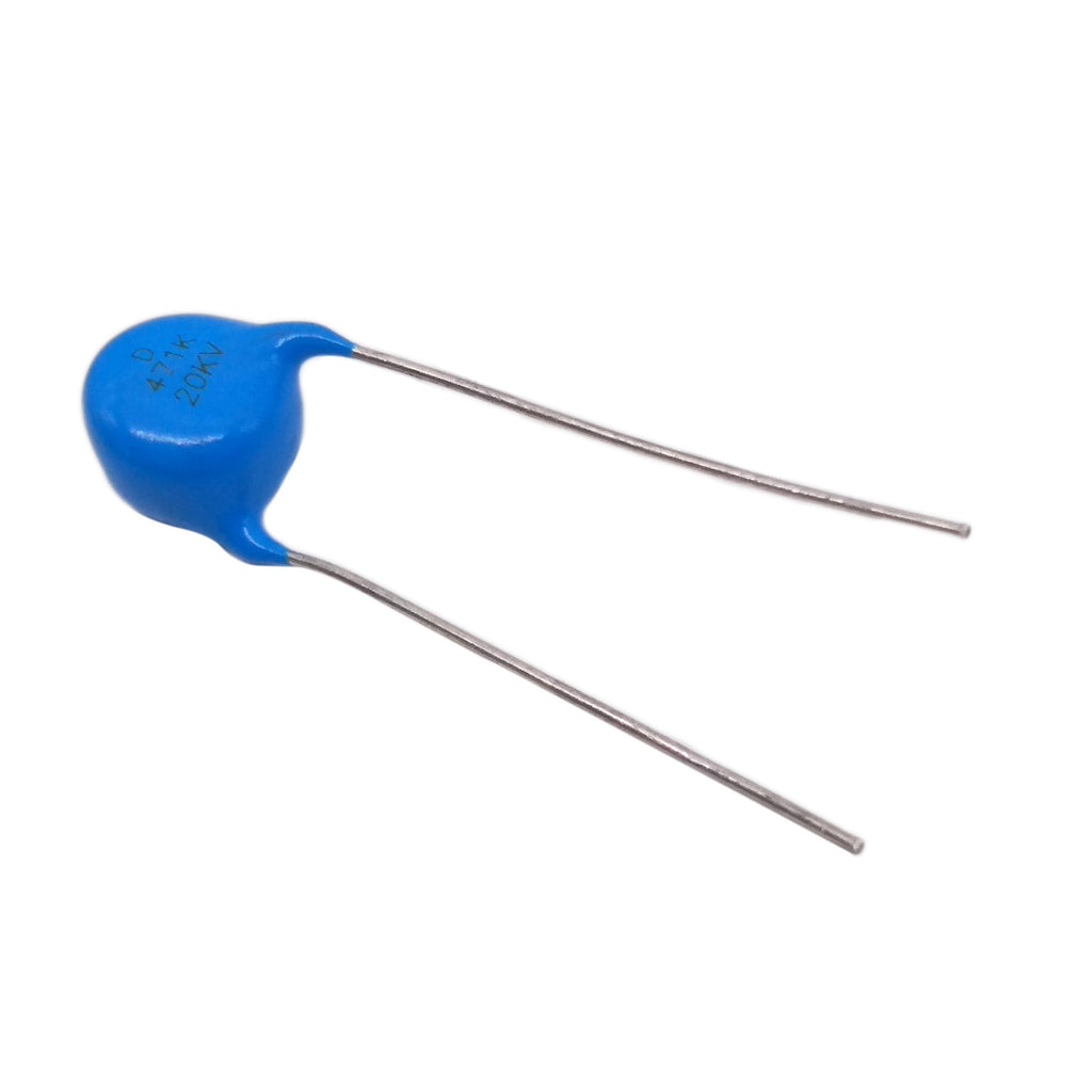 US Stock 5pcs High Voltage Ceramic Disc Capacitors 470pf 0.47nf 471 20000V 20KV