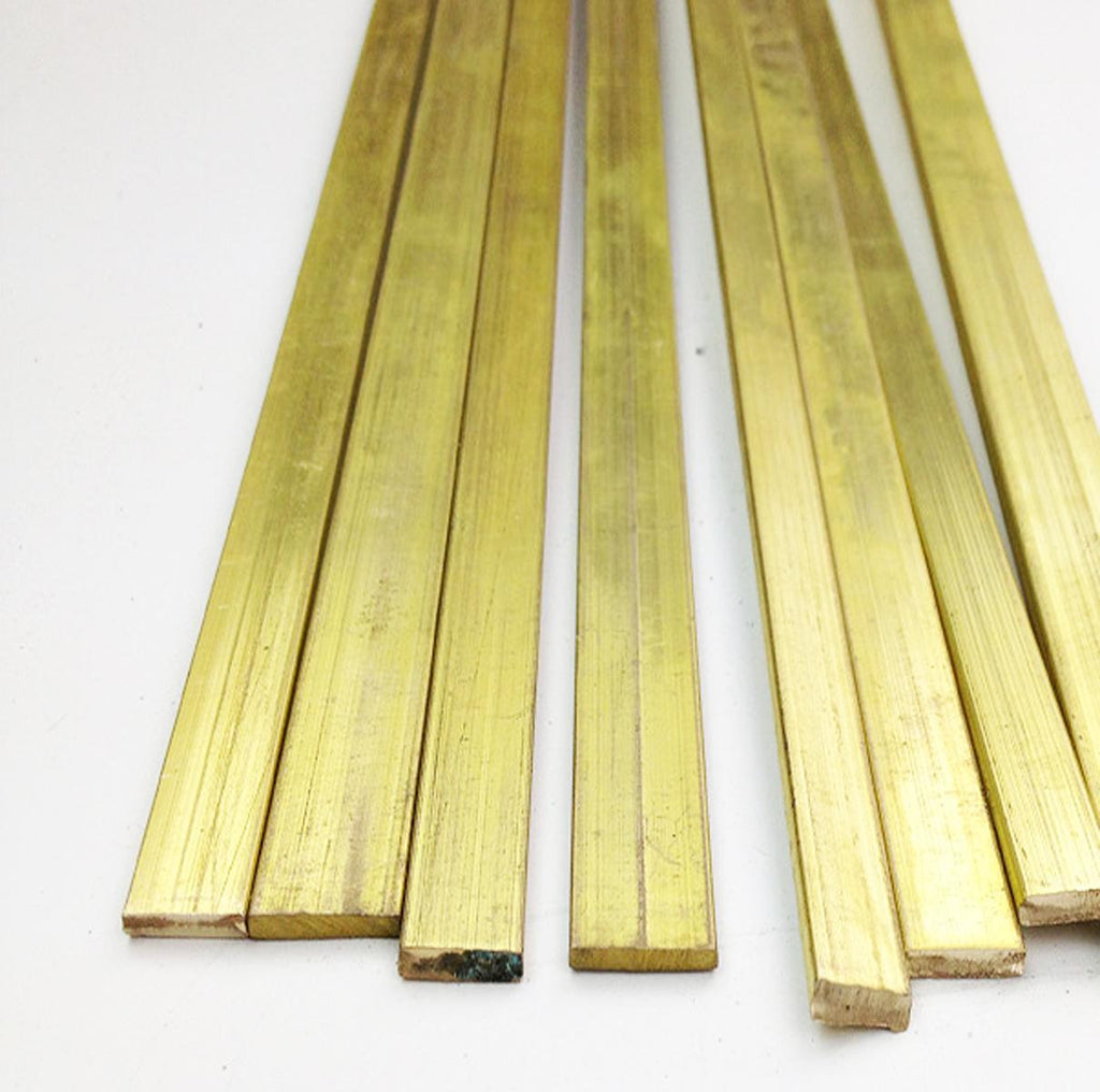 US Stock C360 Brass Flat Bar Sheet 4mm ±10% x 20mm x 250mm