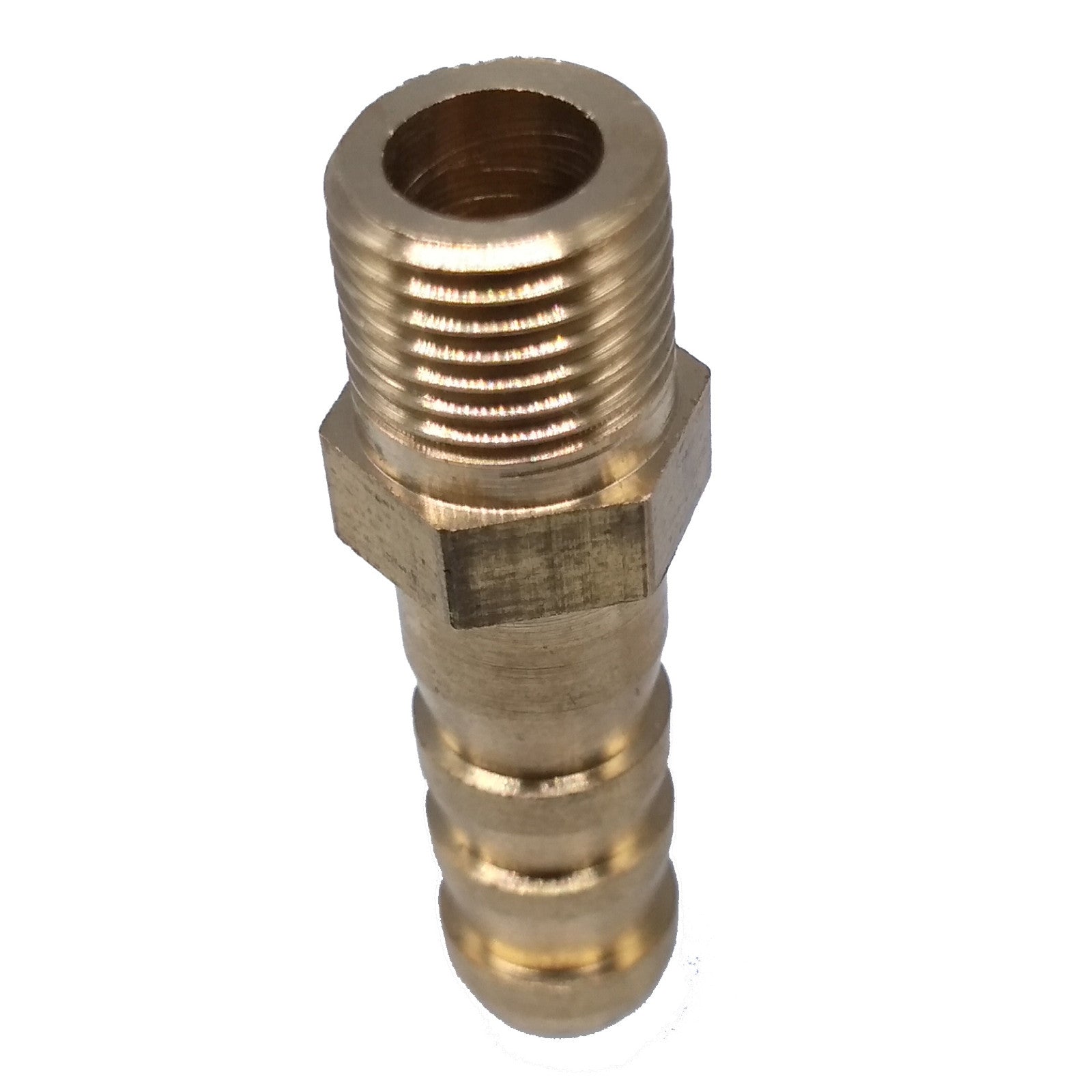 AU Stock 2x 1/8" BSP Male Thread 8mm Brass Hose Barb Coupler Fitting Connector