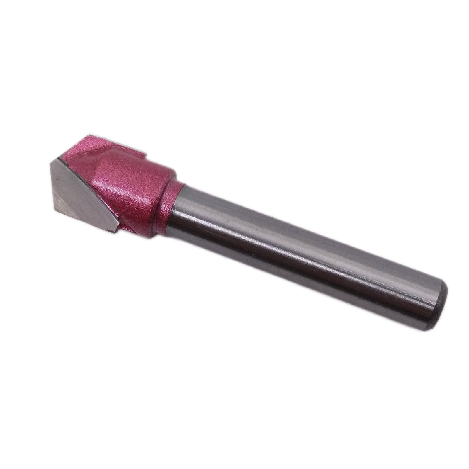 US Stock 3D 120 Degree Router End Mill Engraving V Groove Bit 6x10mm 2V610120