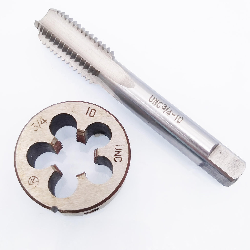 HSS 3/4-10 UNC Tap & 3/4-10 UNC Die Right Hand