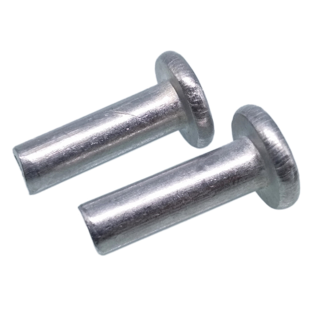 US Stock 100x 5mm Dia 16mm Shank CSK Flat Countersunk Head Aluminum Solid Rivets
