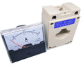 AU Stock Analog Panel AMP Current Meter Gauge DH670 200A AC Current Transformer