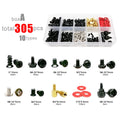Computer PC Case Hard Disk Fan Motherboard Power Assemble Repair Screw Kit Box