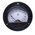 US Stock DC 0 ~ 250V Round Analog Volt Pointer Needle Panel Meter Voltmeter
