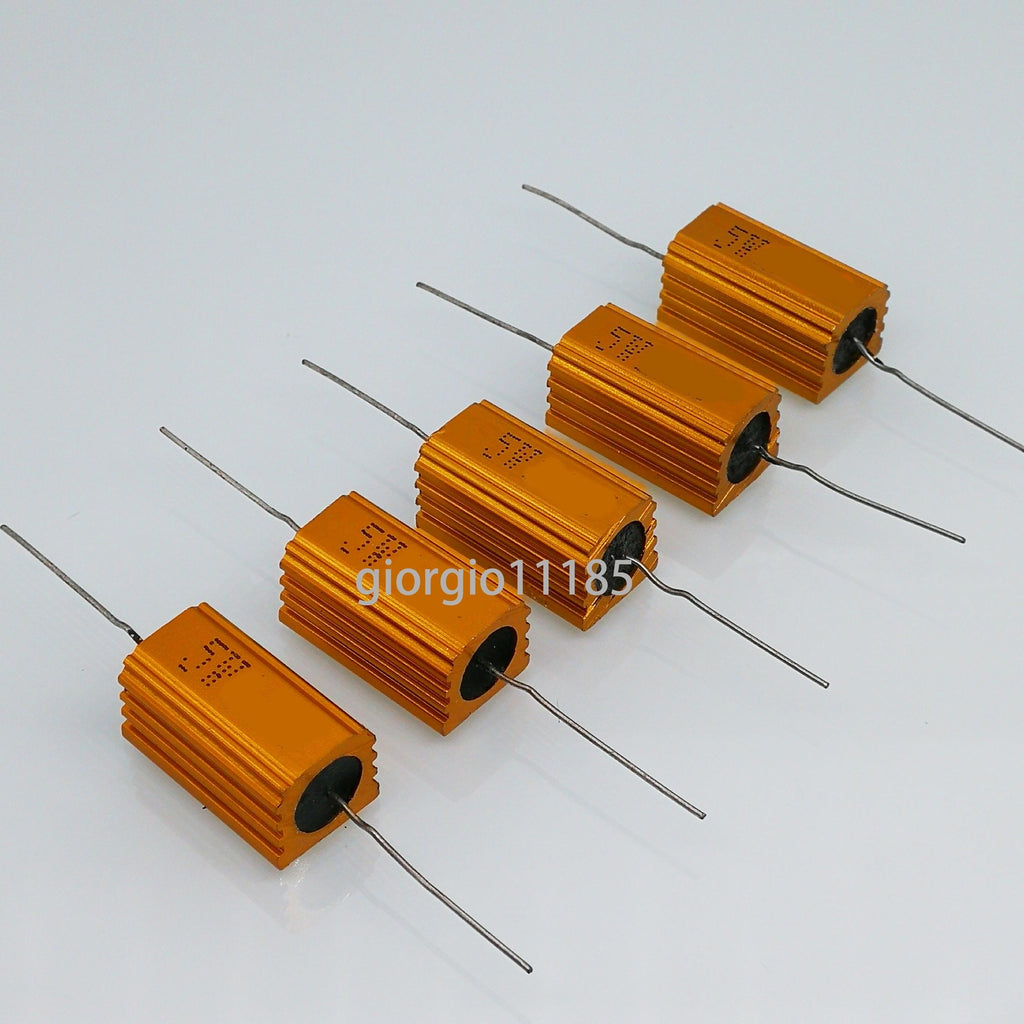 US Stock 5x 47K ohm 47KR 5W Watt Aluminum Housed Metal Case Wirewound Resistors