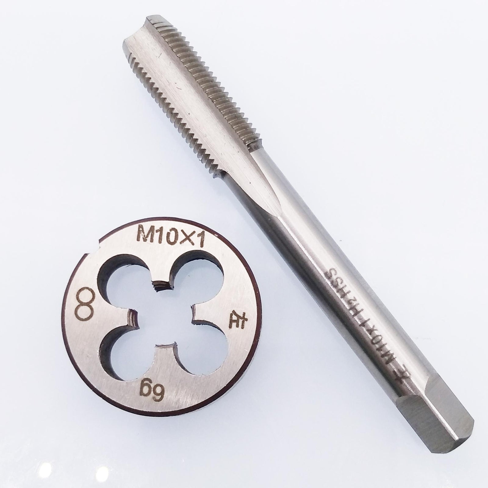 US Stock HSS M10 x 1mm Tap & M10 x 1.0mm Die Metric Thread Left Hand