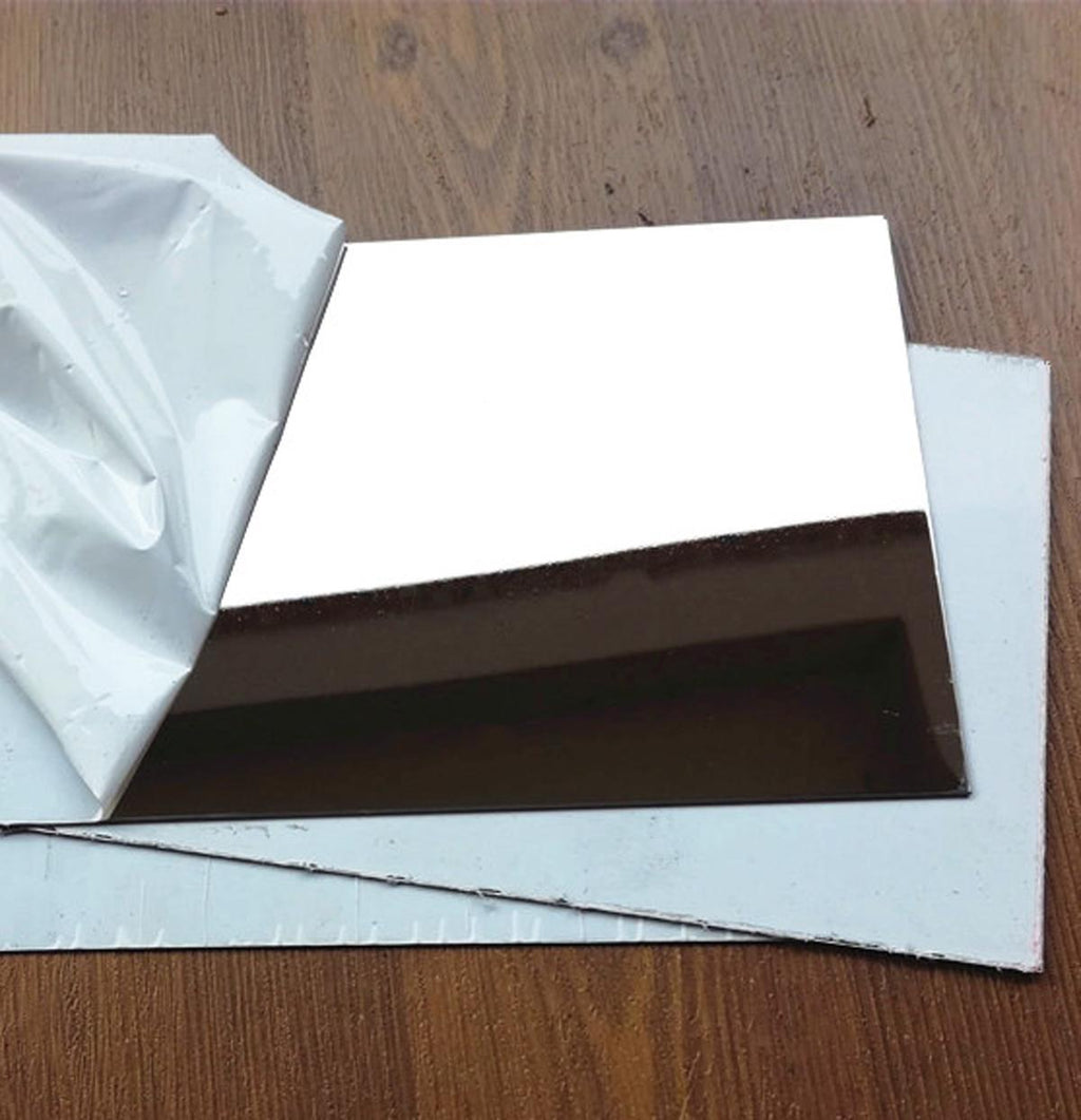 AU Stock 2.5mm x 5" x 5" 304 Stainless Steel Mirror Polished Plate Sheet