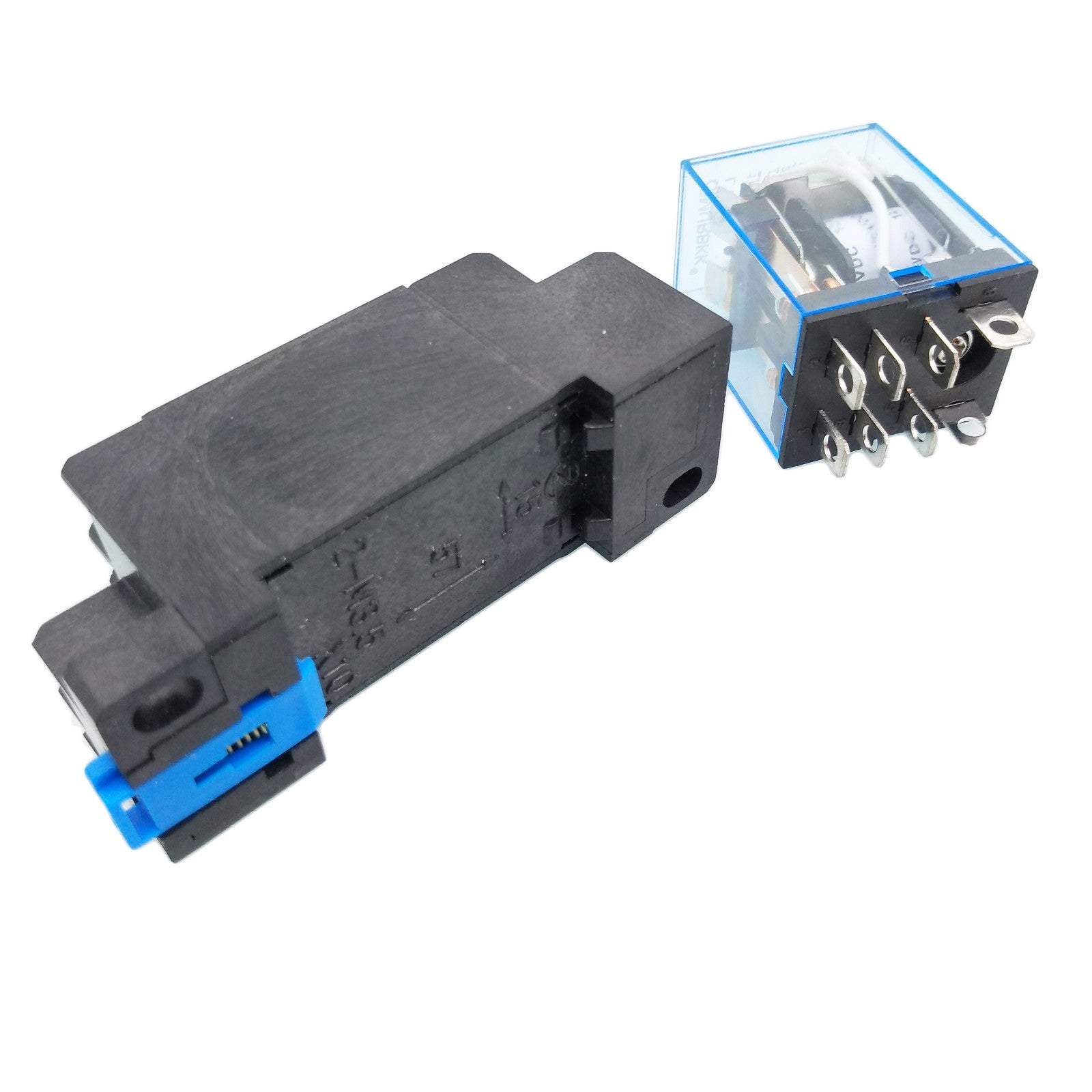 US Stock LY2NJ HH62P-L JQX-13F Relay 12V DC Coil 10A & PTF08A Socket Base