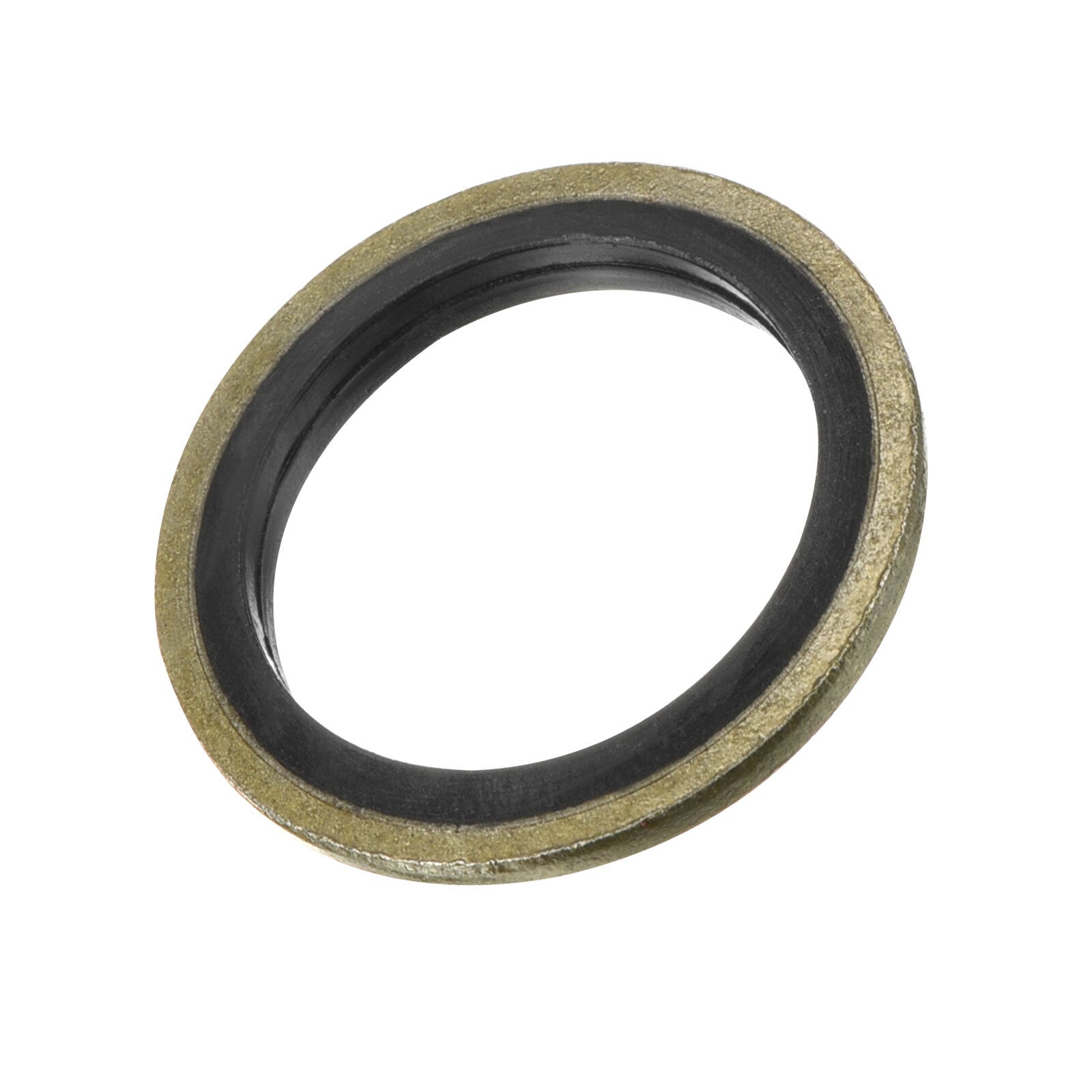 10pcs M18 24.5x18x2mm Bonded Sealing Washer Carbon Steel Nitrile Rubber Gasket
