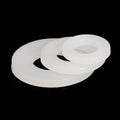 100x Washers Nylon Sealing Flat Washer M6x18x1.5mm White Insulation Gasket