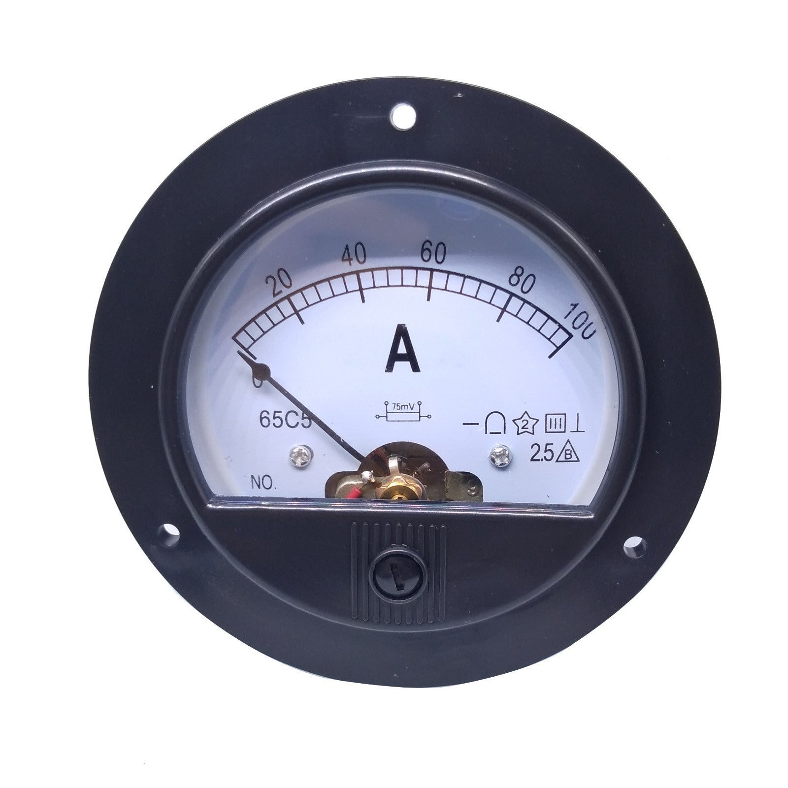 US Stock DC 0~100A Analog AMP Current Pointer Needle Panel Meter Ammeter & Shunt