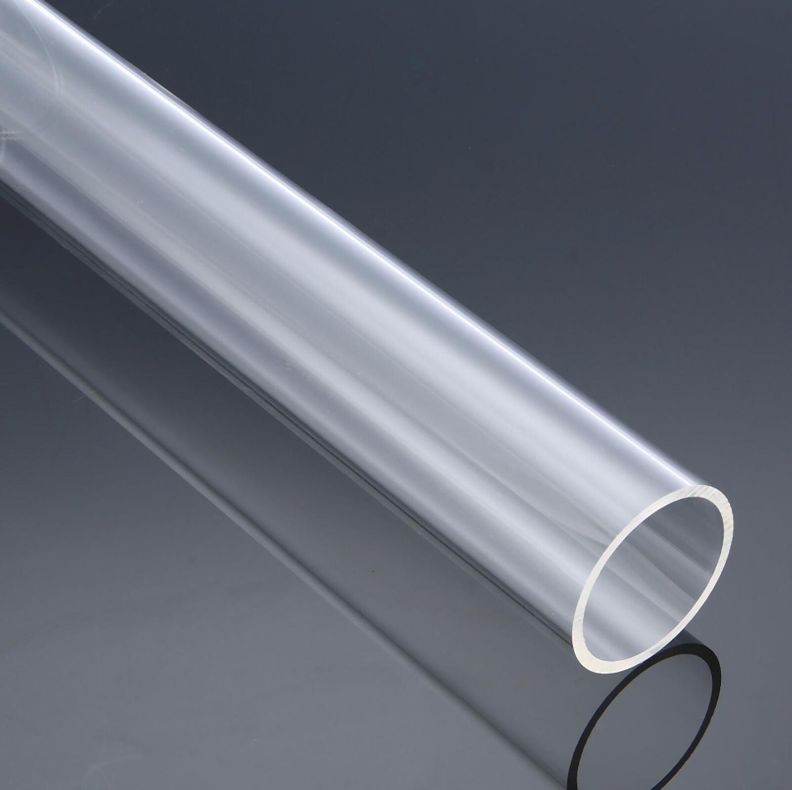 5pcs OD 4mm ±10% ID 3mm ±10% Tubes Clear Acrylic Plastic Pipe 250mm Long