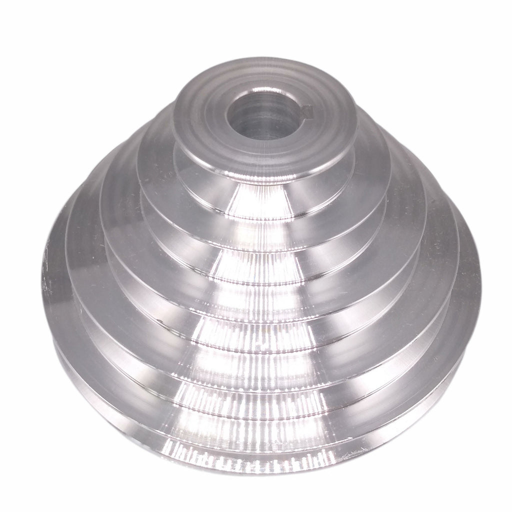 22mm Bore 5 Step A Type V-Belt Pagoda Pulley Belt Outter Dia 54-150mm