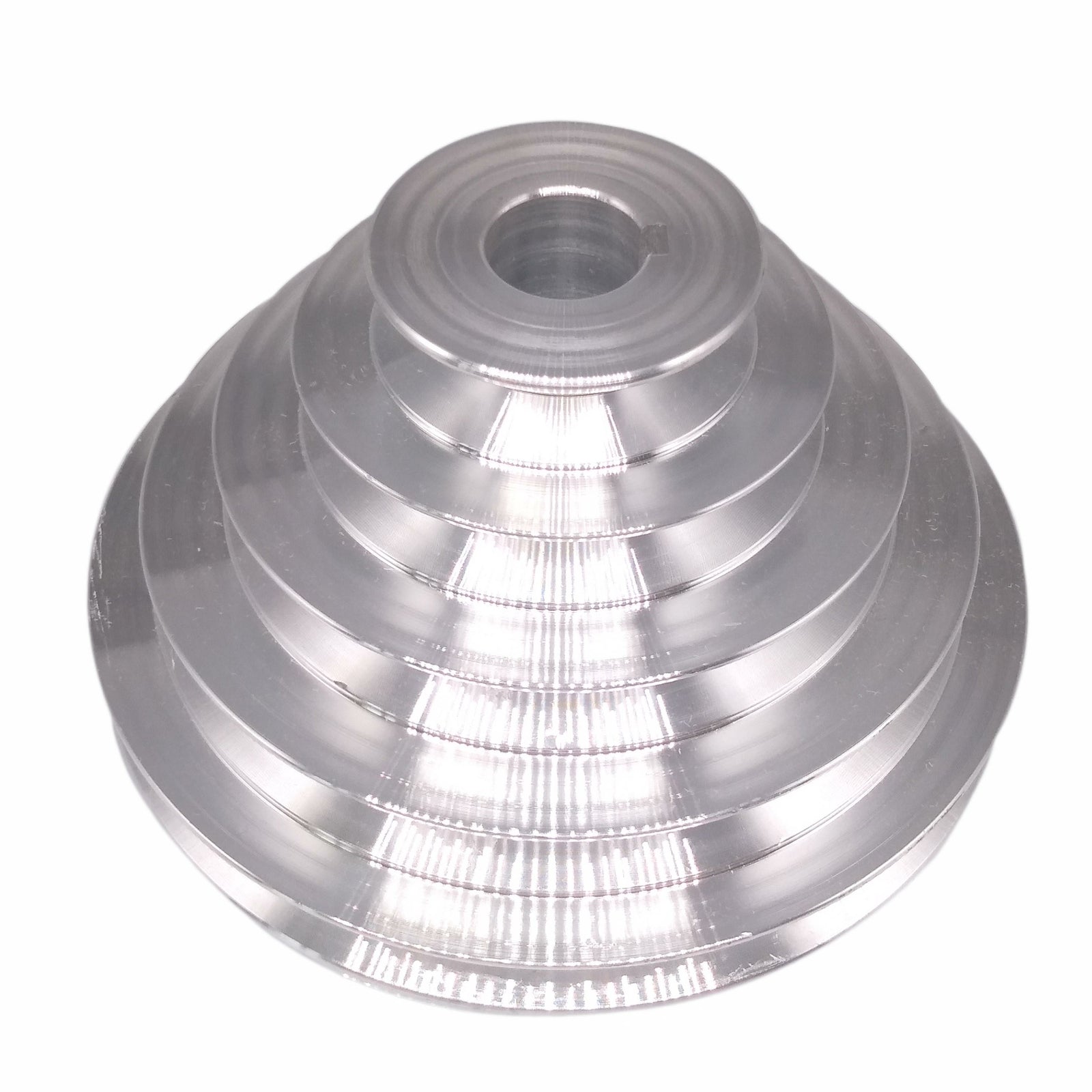 22mm Bore 5 Step A Type V-Belt Pagoda Pulley Belt Outter Dia 54-150mm