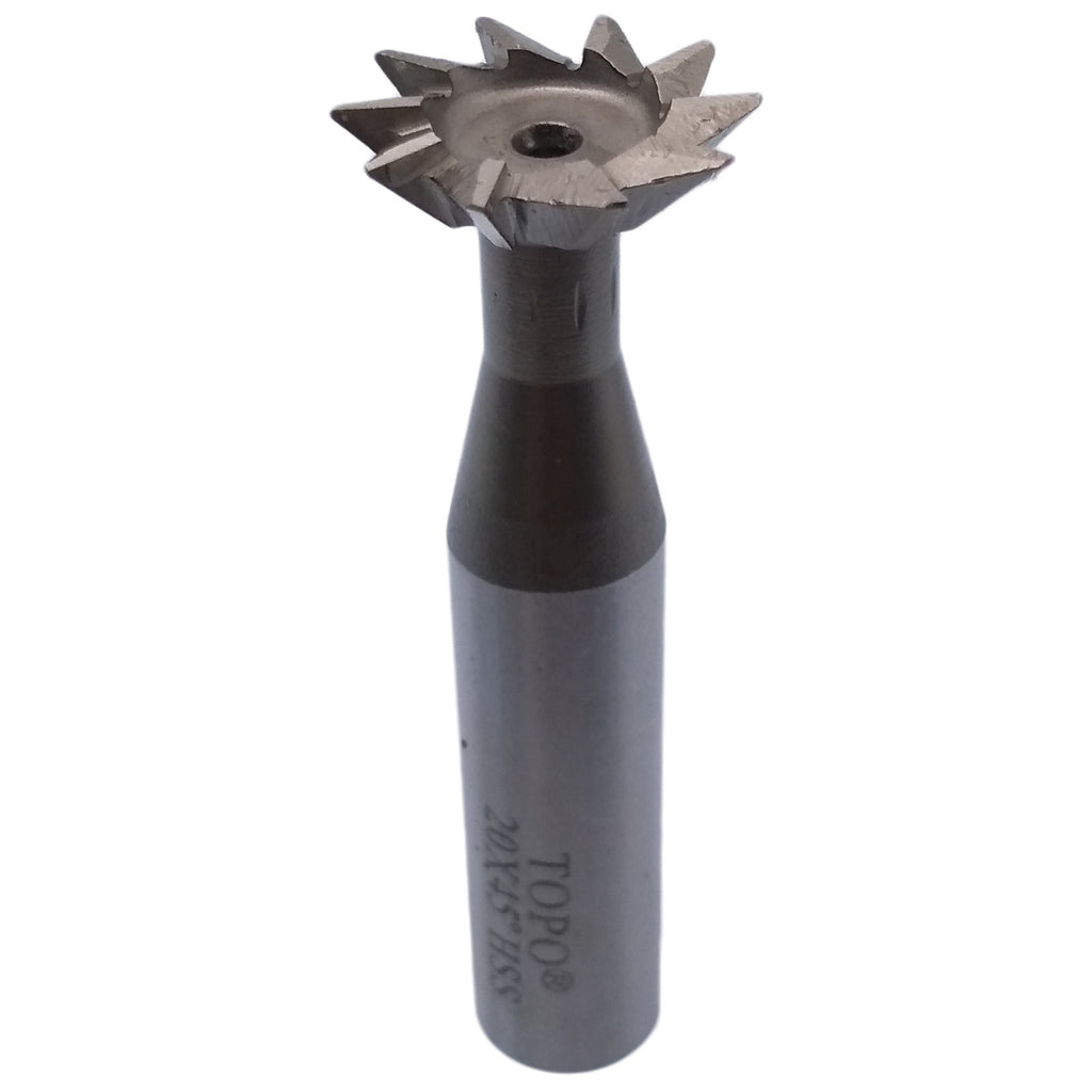 US Stock HSS 20mm x 45 Degree Dovetail Cutter Milling End Mill High Speed Steel