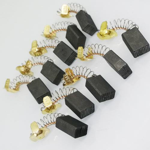 10pcs 7mm x 11mm x 18mm Carbon Brushes Motor Brush Set Replacement #43