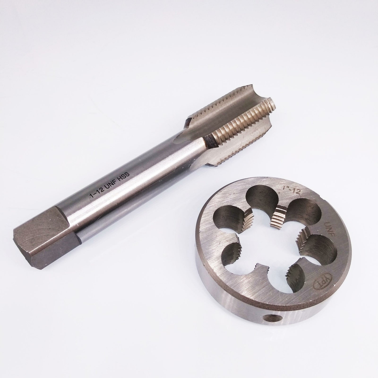 US Stock HSS 1"-12 Tap & 1"-12 Die Right Hand