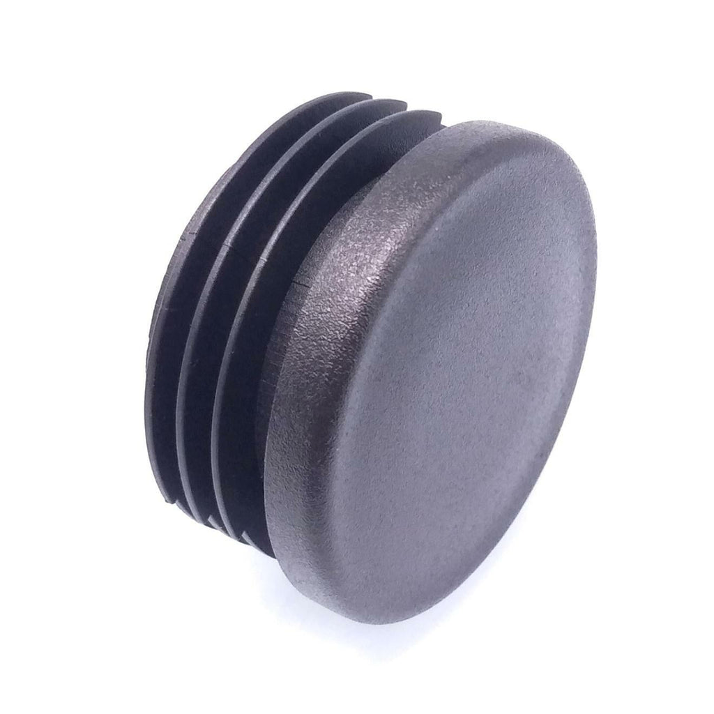 20pcs Round Plastic Black Blanking End Cap Caps Tube Pipe Inserts Plug Bung 38mm