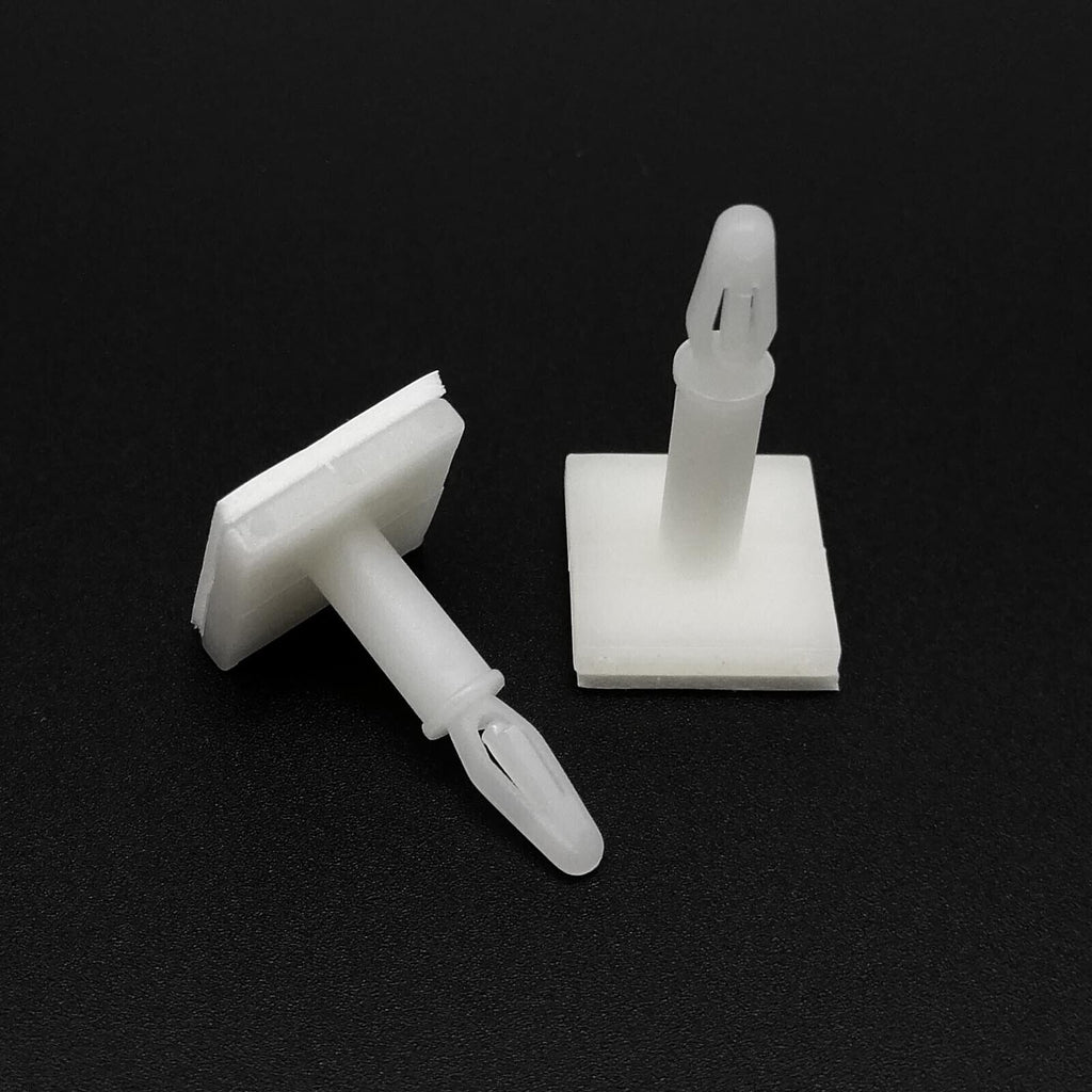 25pcs Adhesive Glue Nylon Plastic Standoff Spacer Snap Fixed Stick PCB 3mm Hole