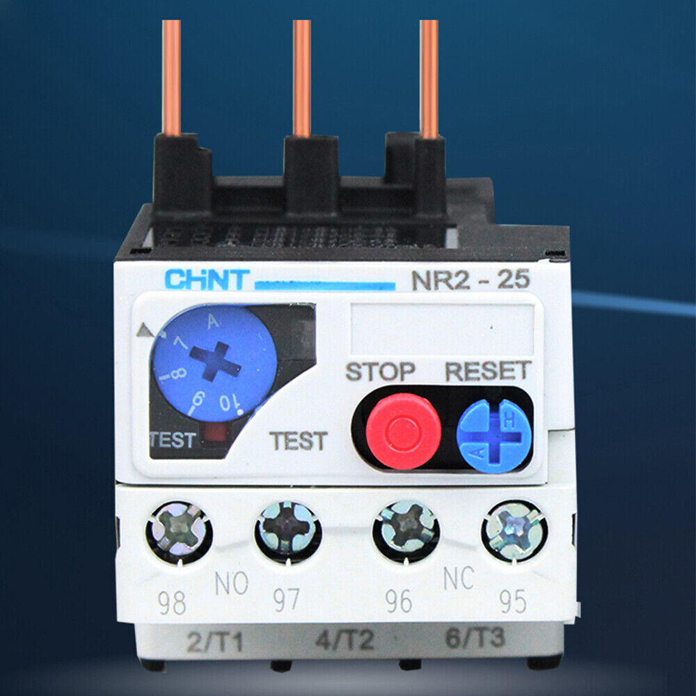 Range from 17-25 Amp Thermal Overload Relay 3 Phase FR NR2-25 for Protect Motor