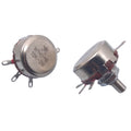 US Stock 2x 10K ohm 2W 6mm Round Shaft Rotary Taper Carbon Potentiometer WTH118