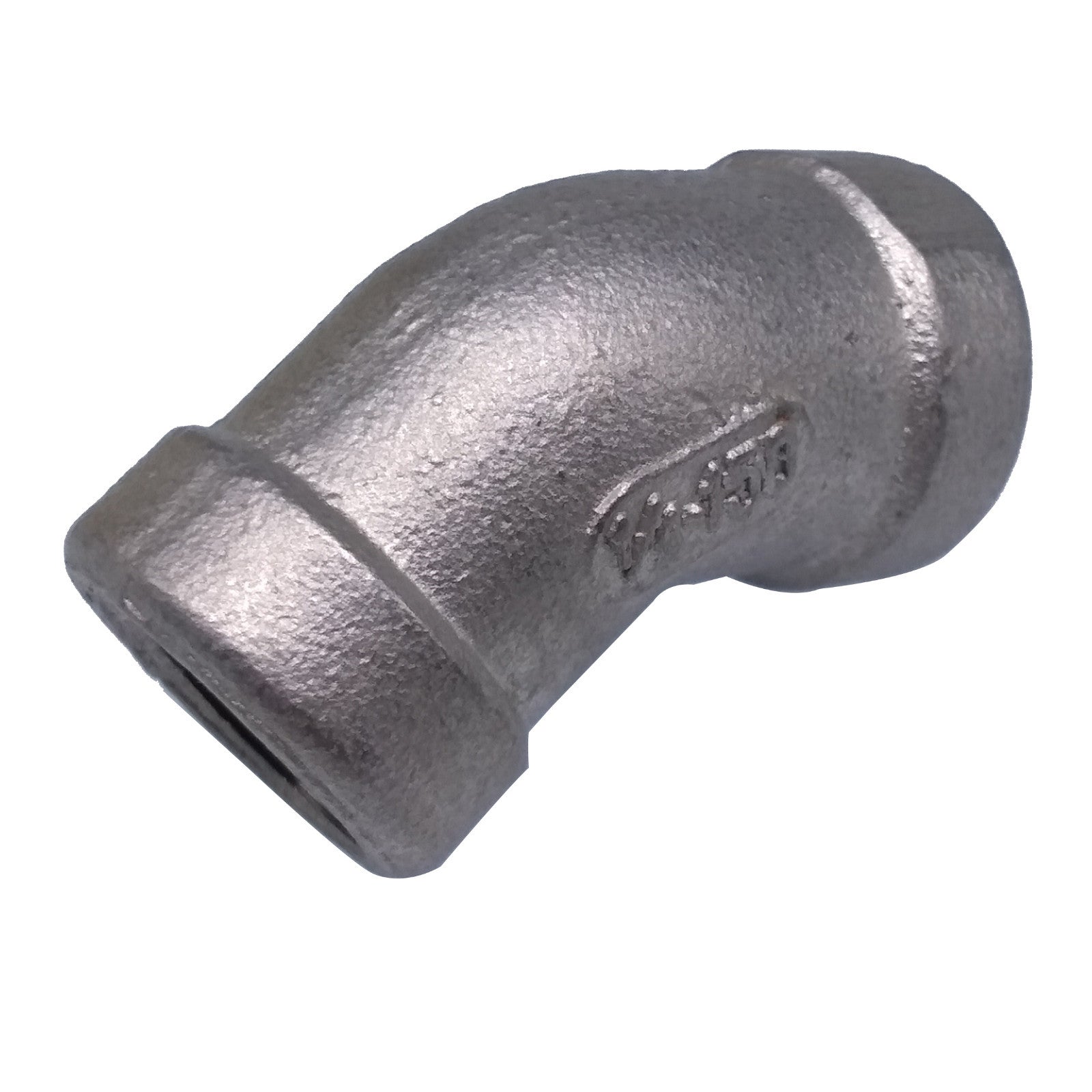 US Stock 2x 1/4" Elbow 45 Degree Angled 304 SS Female Threaded Pipe Fitting NPT