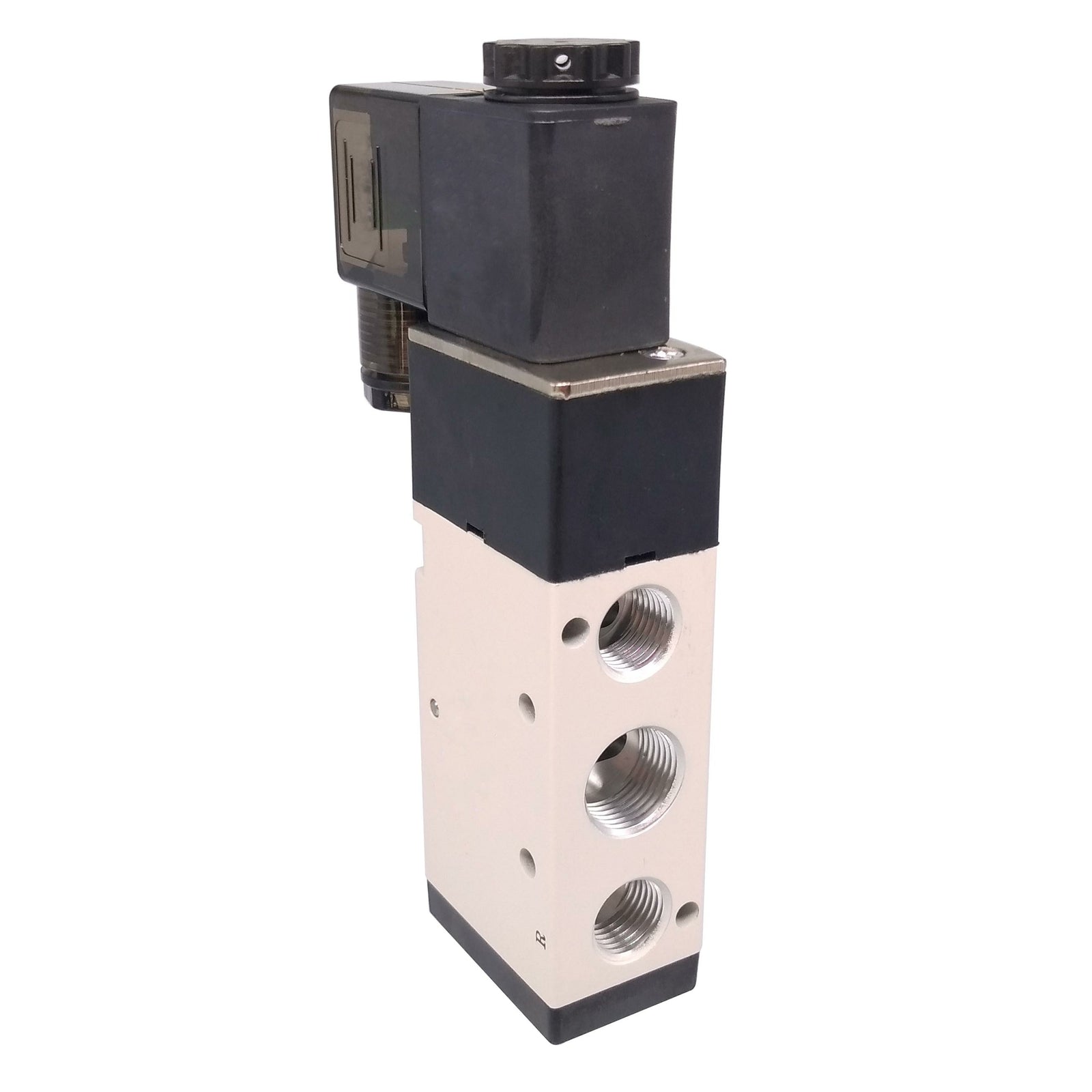 4V310-10 AC110V 3/8" BSPT 5 Way 2 Position Single Solenoid Pneumatic Air Valve