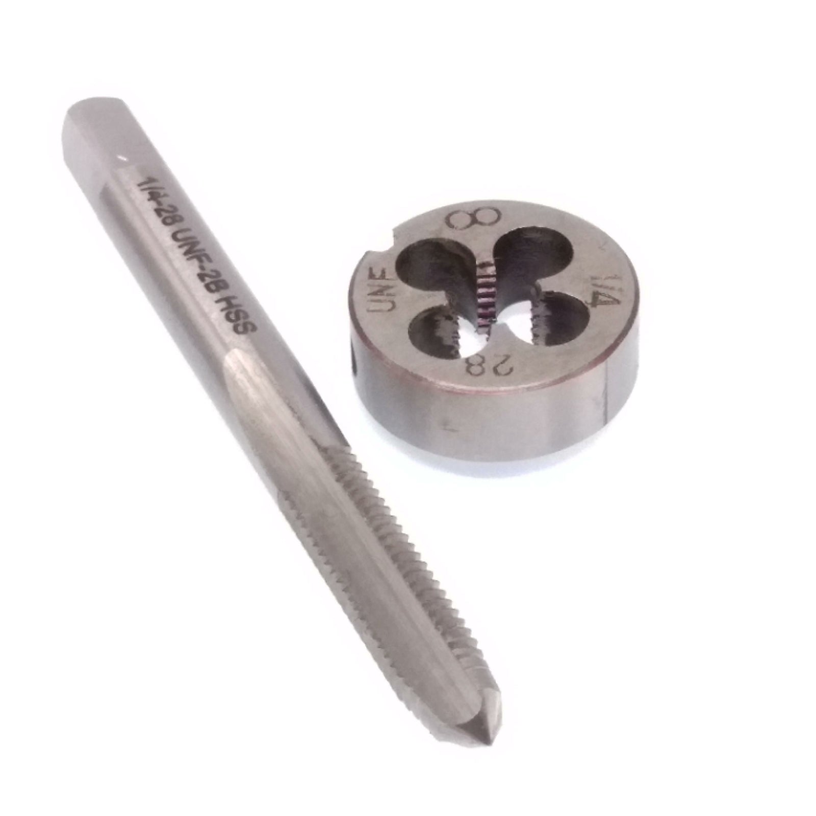 AU Stock HSS 1/4-28 Tap & 1/4-28 Die Right Hand