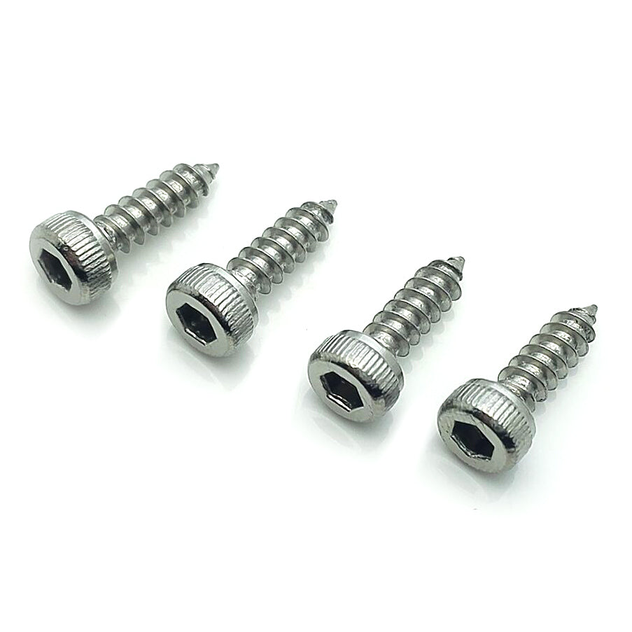 US Stock 50 M3 10mm Stainless Steel Allen Hex Socket Head Cap Self-Tapping Screw
