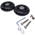 AU Stock 2Set OD 76mm Luggage Suitcase Replacement Wheels Axles Repair Wrench