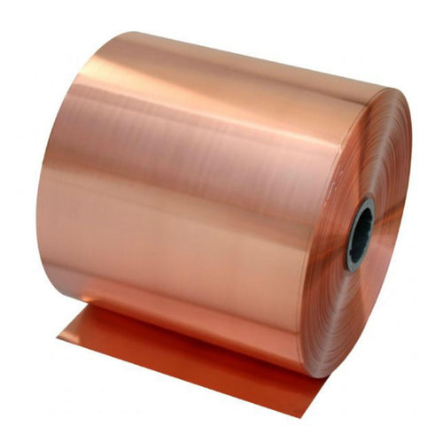 0.4mm ±10% x 200mm x 1000mm 99.9% Pure Copper Cu Metal Sheet Foil