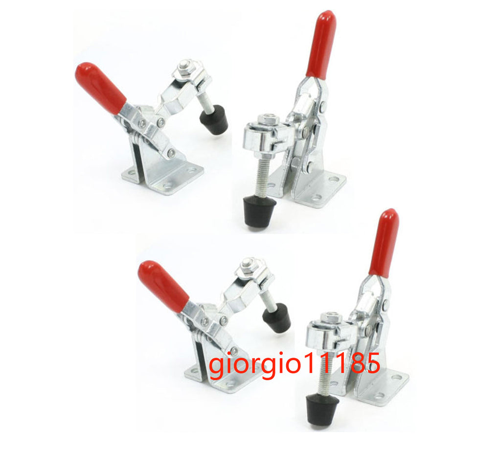 US Stock 4pcs 101A 50Kg 110 Lbs Quick Holding Vertical Type Toggle Clamp