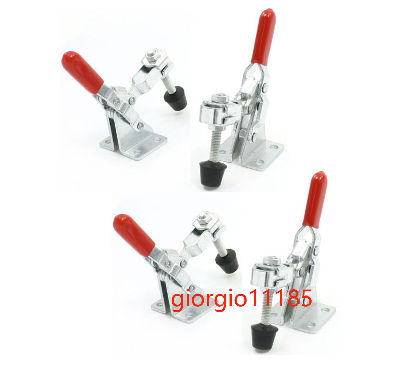 US Stock 4pcs 101A 50Kg 110 Lbs Quick Holding Vertical Type Toggle Clamp