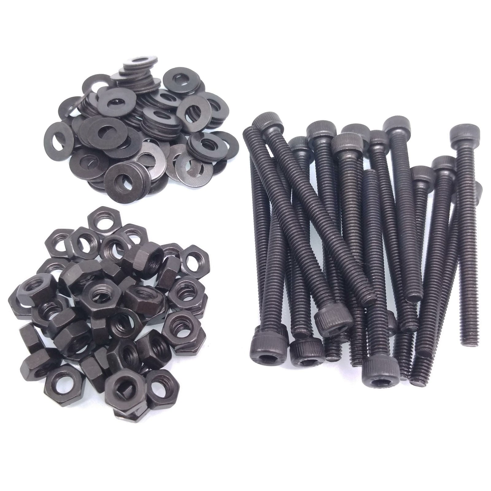 50x M4 x 40mm Socket Head Cap Screws Alloy Steel Allen Socket Drive Nuts Washers