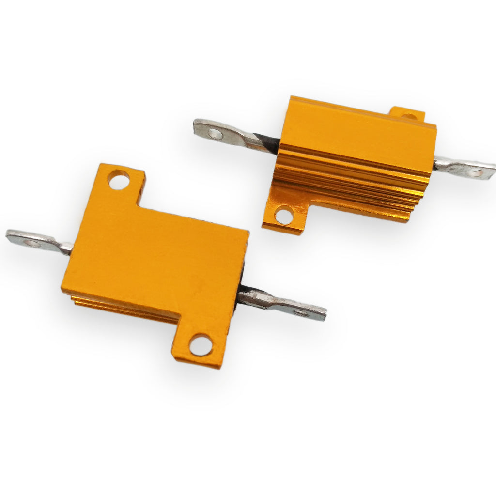 US Stock 5x 250 ohm 250R 10W Watt Aluminum Housed Metal Case Wirewound Resistors
