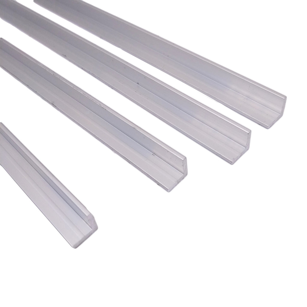 AU Stock 4pcs 10mm x 10mm x 250mm(9.84") Long 2mm Thick 6063 T5 Aluminum Angle
