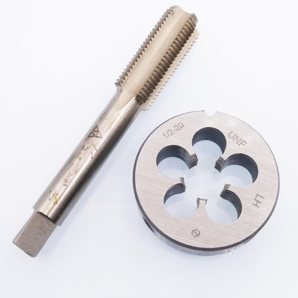 US Stock HSS 1/2-20 UNF Tap & 1/2-20 UNF Die Left Hand
