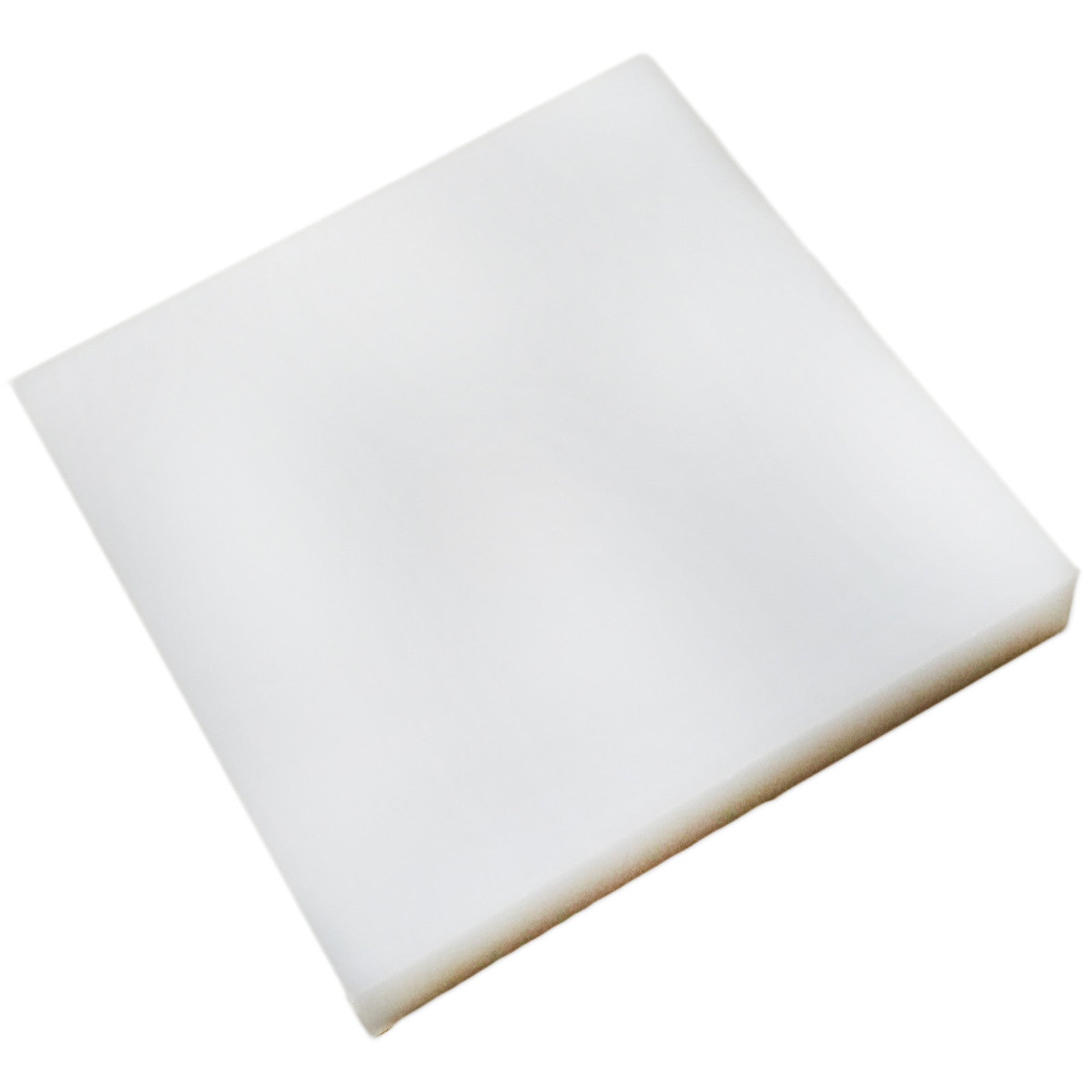 US Stock 2pcs 6 ±10%x100x100mm White Acetal POM Polyoxymethylene Plate Sheet
