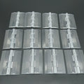 US Stock 12pcs Clear PMMA Acrylic Plastic Folding PMMA Hinge 45 x 34mm