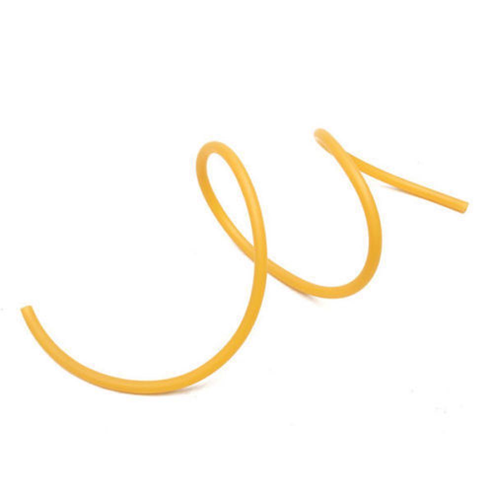 US Stock 20 Feet OD 12mm ID 8mm Rubber Hose Amber Latex Tube Bleed Tube