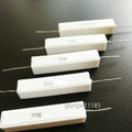 5pcs 10 watt Axial Ceramic Cement Power Resistor 10W 3.3K OHM