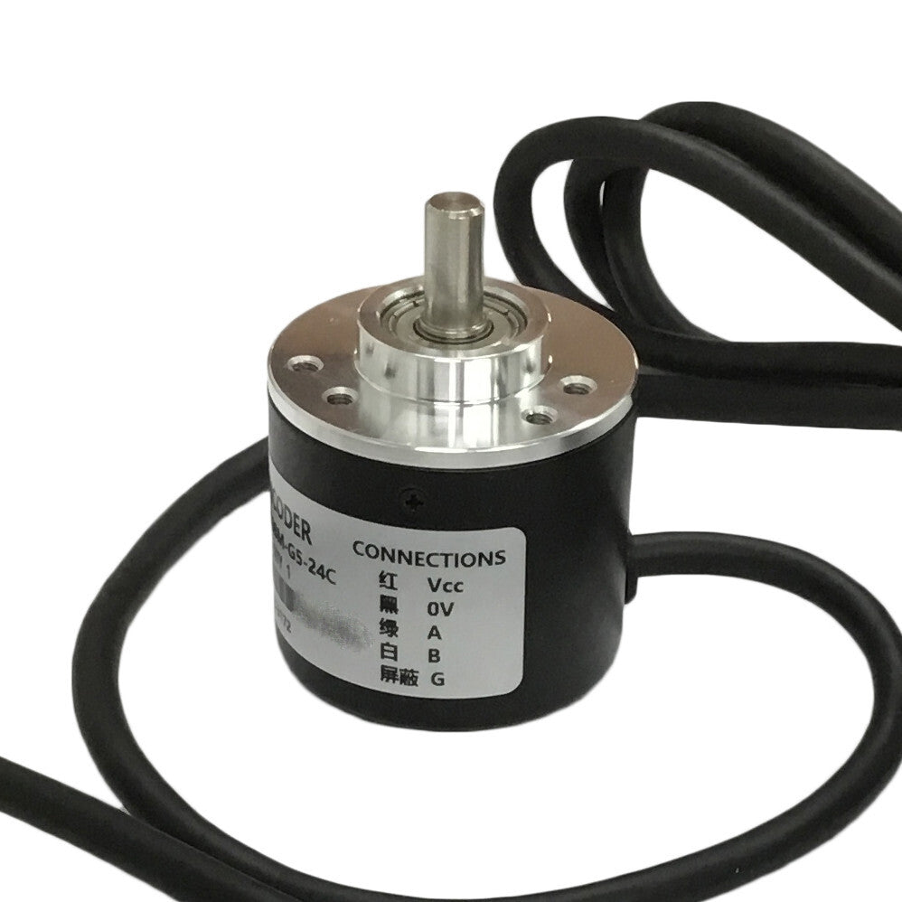 US Stock Encoder 360 P / R 5V-24V Incremental Rotary AB 2 Phase 6mm Shaft
