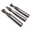 US Stock 3pcs 12mm Two 2 Flute HSS & Aluminium End Mill Cutter CNC Bit