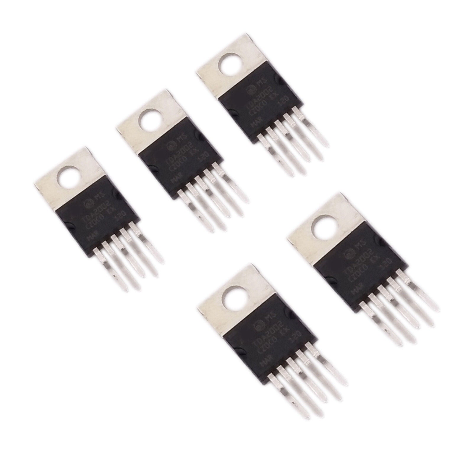 US Stock 5pcs TDA2002 ZIP-5 8-Watt Audio High Power Amplifier