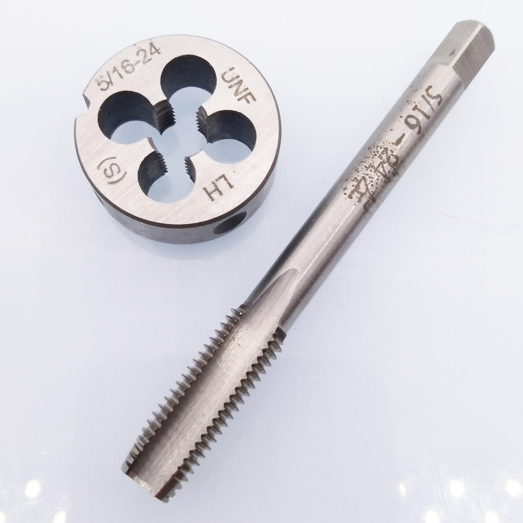 AU Stock HSS 5/16-24 UNF Tap & 5/16-24 UNF Die Left Hand