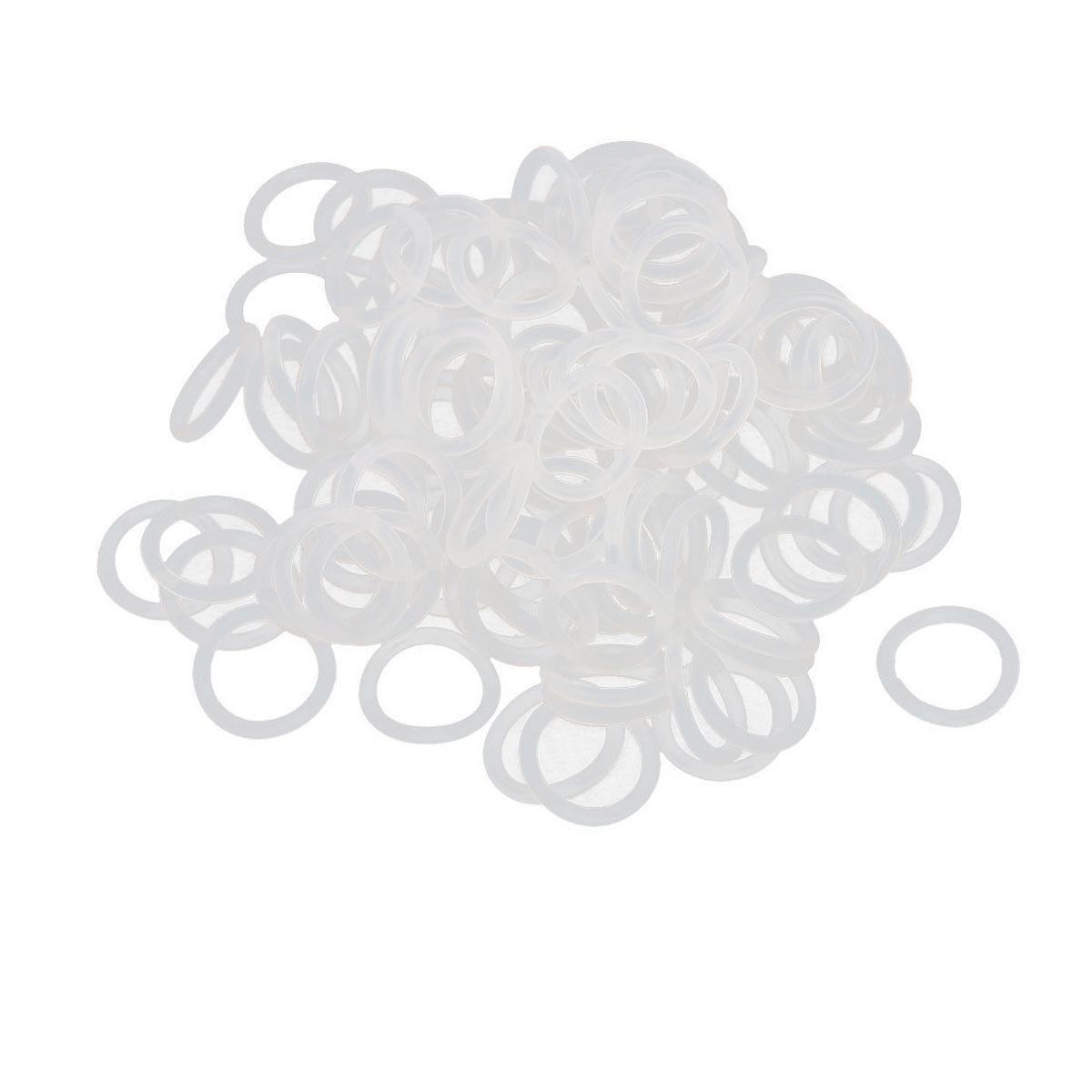 US Stock QTY 100 12mm OD 8mm ID 2mm Dia Food Grade Silicone Rubber Seal O-Ring