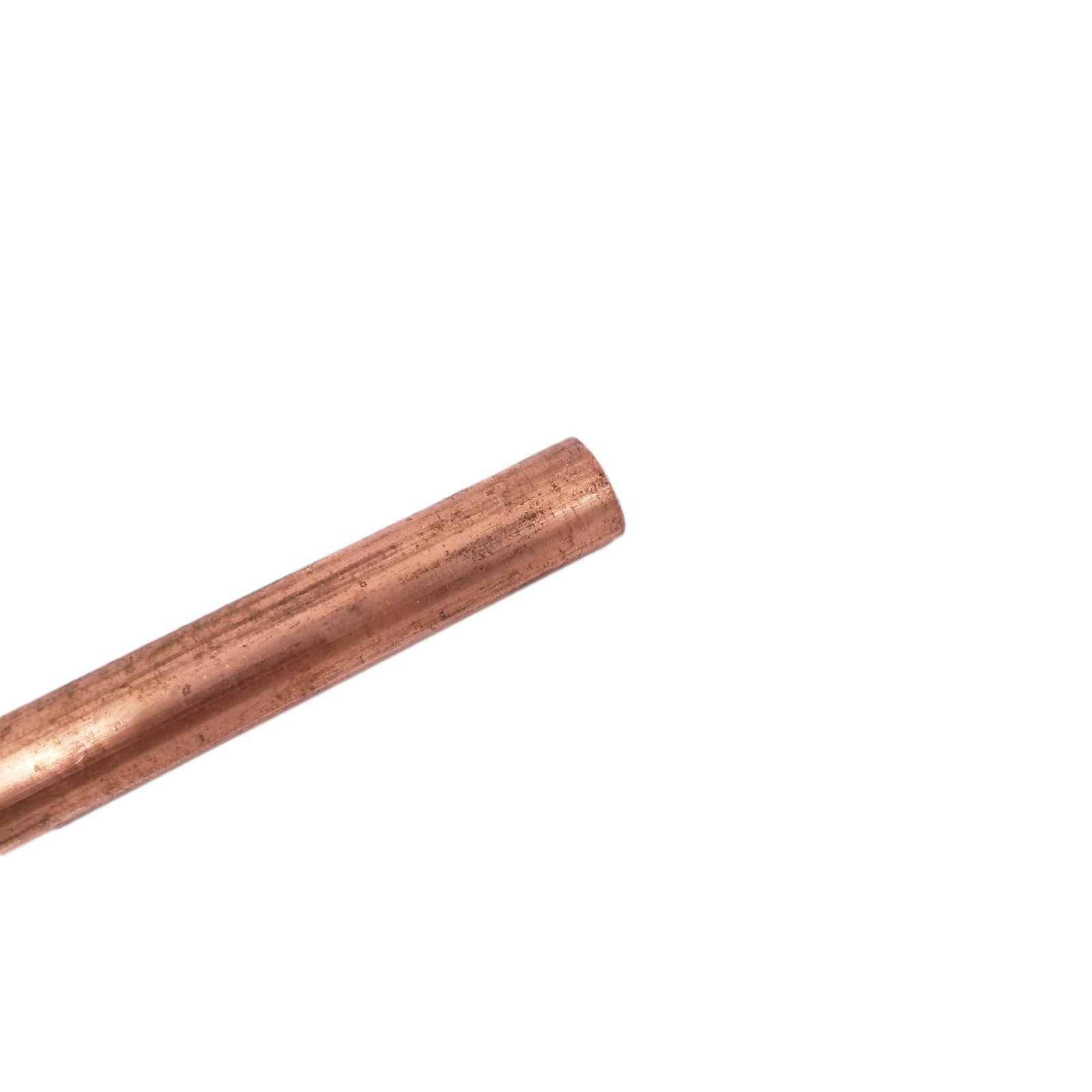 10mm ±10% Dia. 9.85" Long 99.9% Pure Copper T2 Cu Metal Rods Cylinder