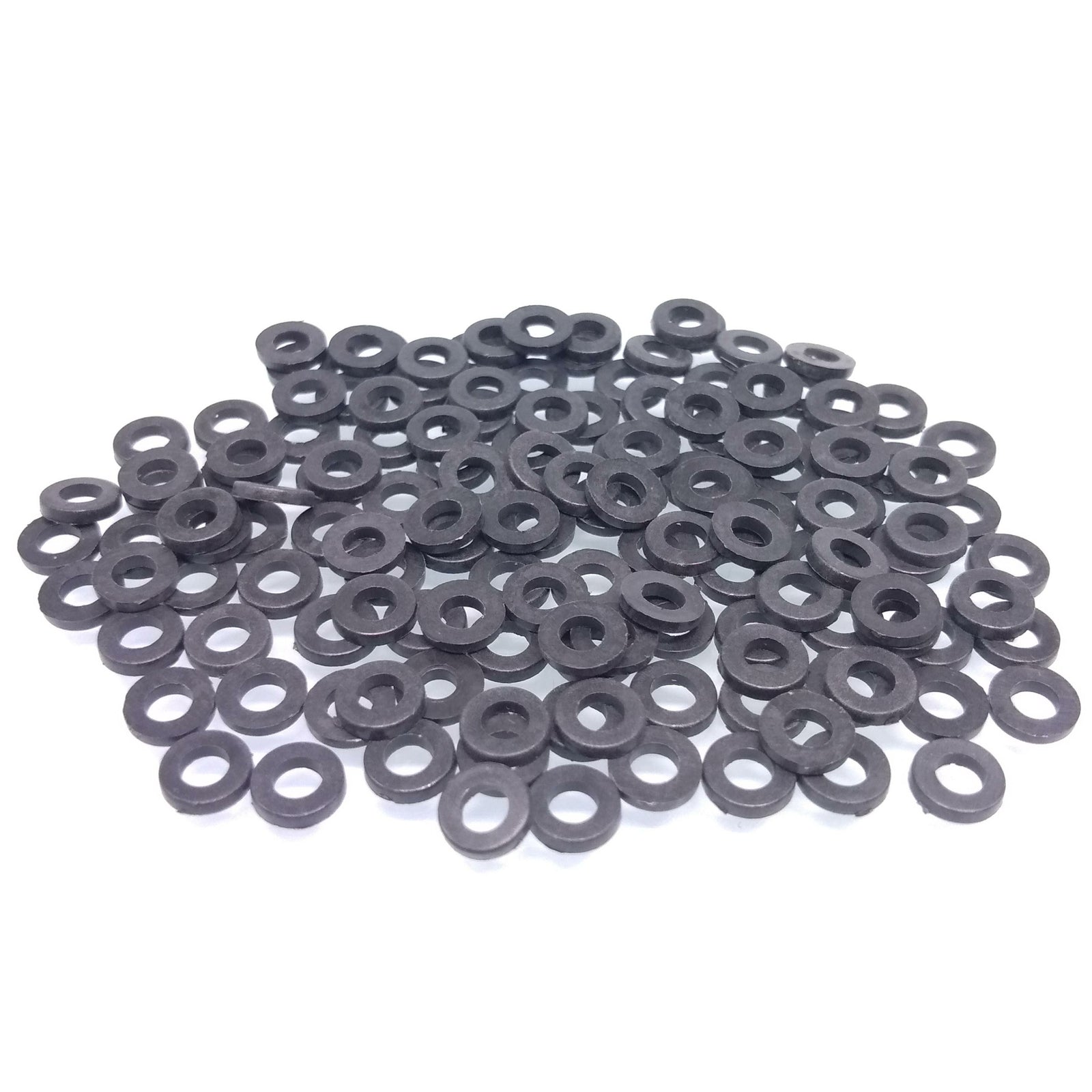 1000pcs M3 Black Nylon Flat Washers