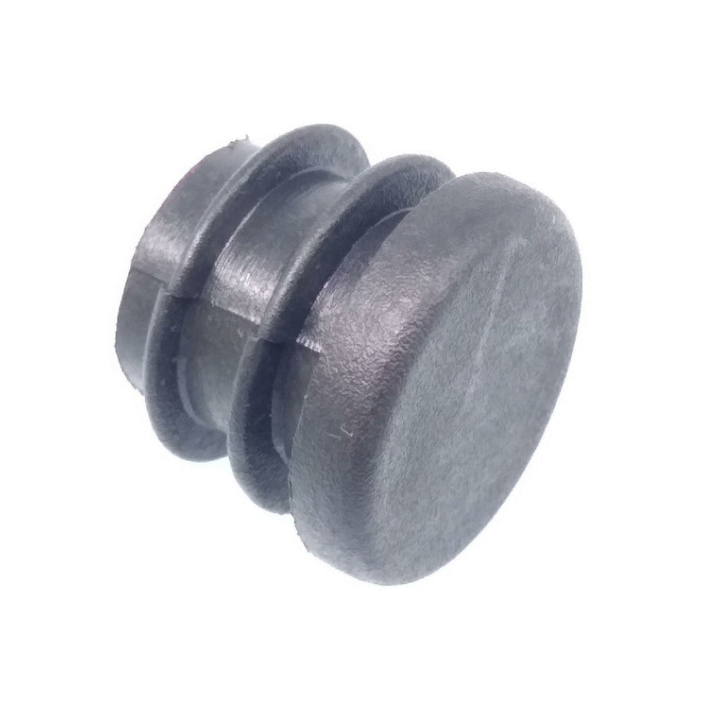 50pcs Round Plastic Black Blanking End Cap Caps Tube Pipe Inserts Plug Bung 16mm